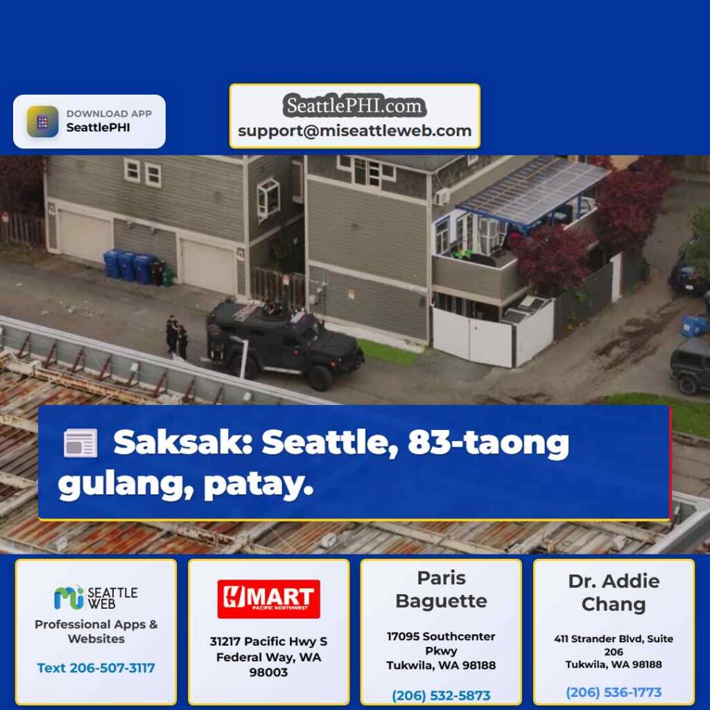 Saksak: Seattle, 83-taong gulang, patay.