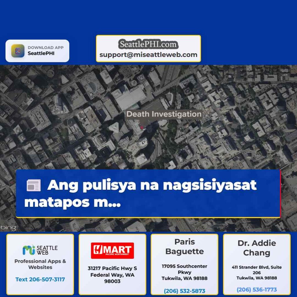 Ang pulisya na nagsisiyasat matapos m...