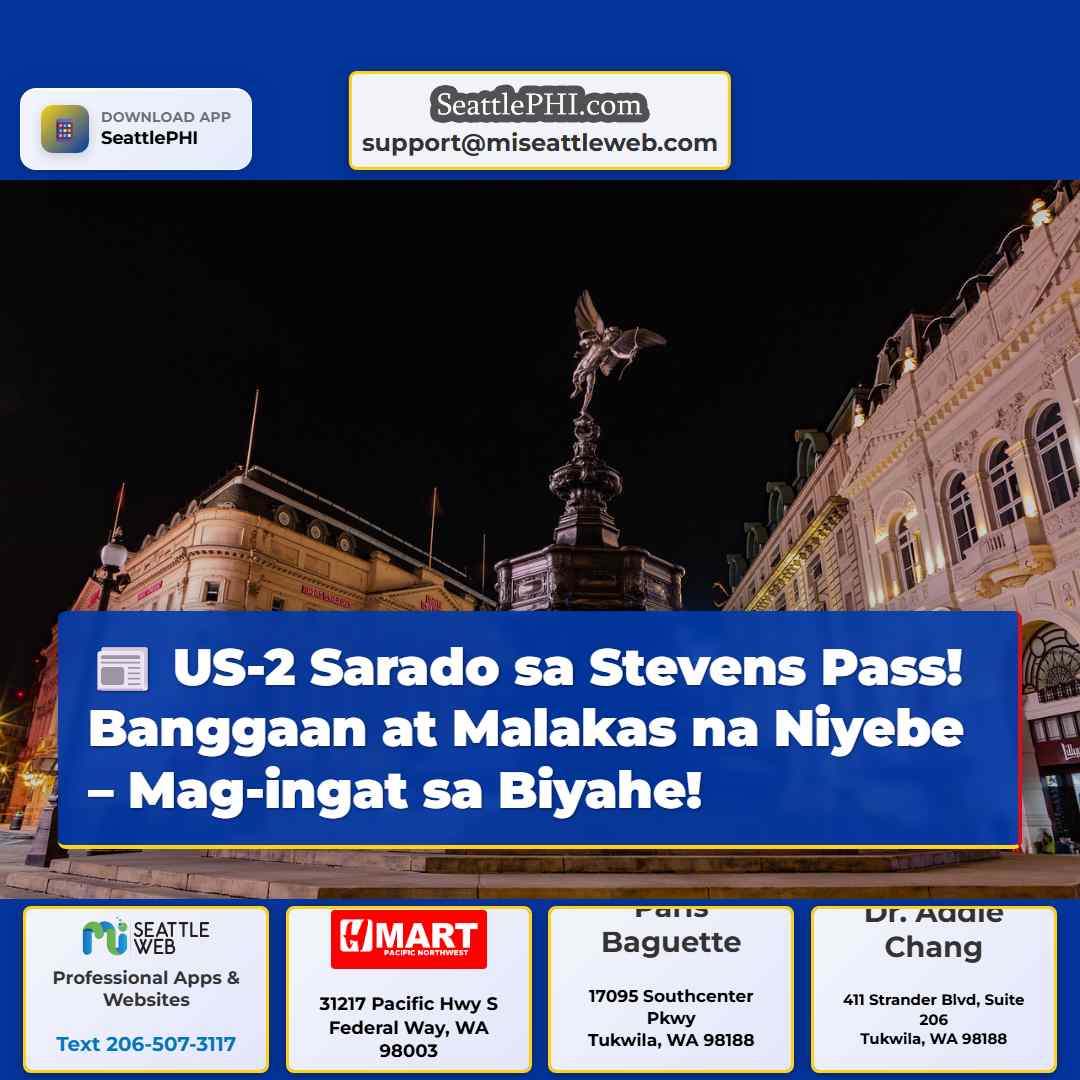US-2 Sarado sa Stevens Pass! Banggaan at Malakas