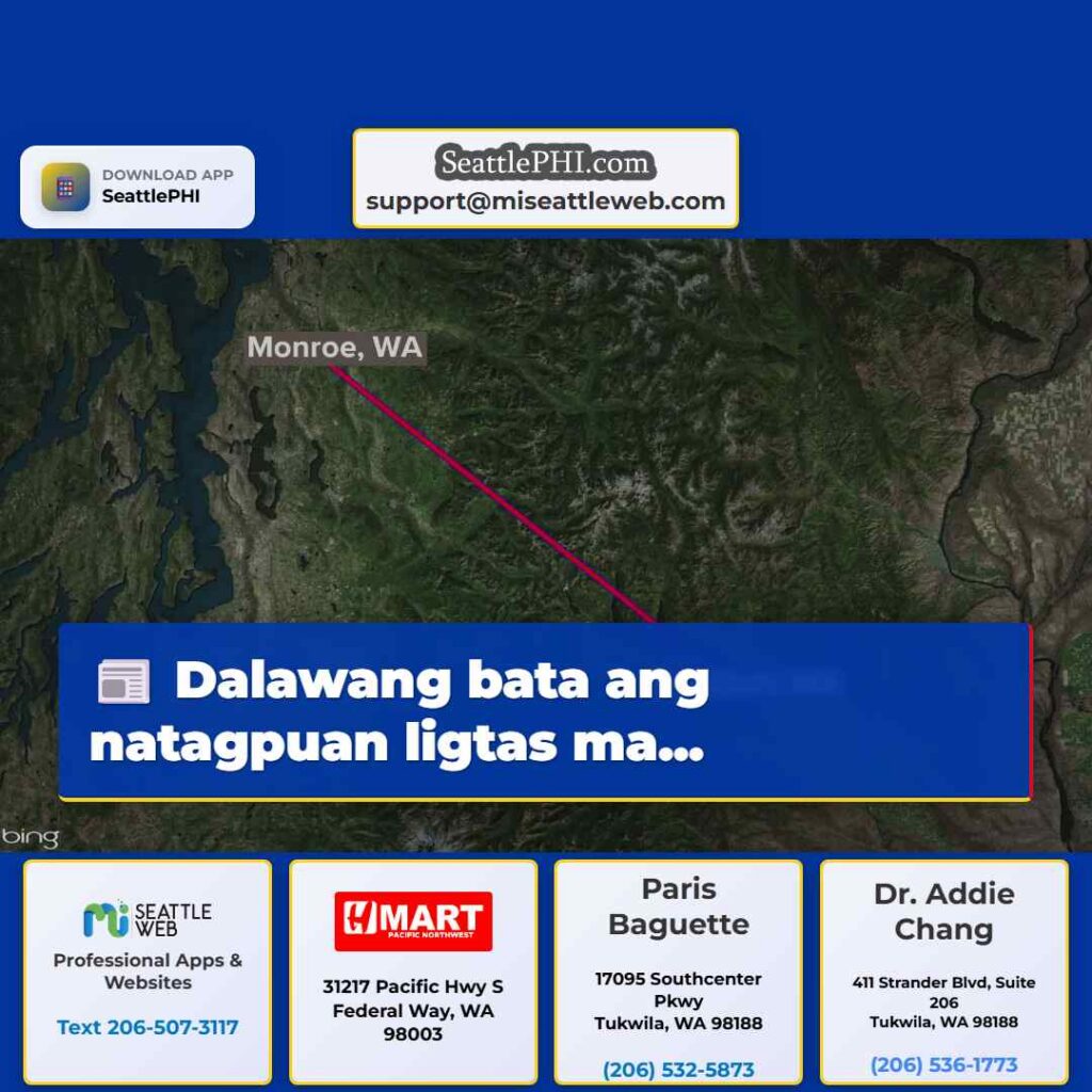 Dalawang bata ang natagpuan ligtas ma...