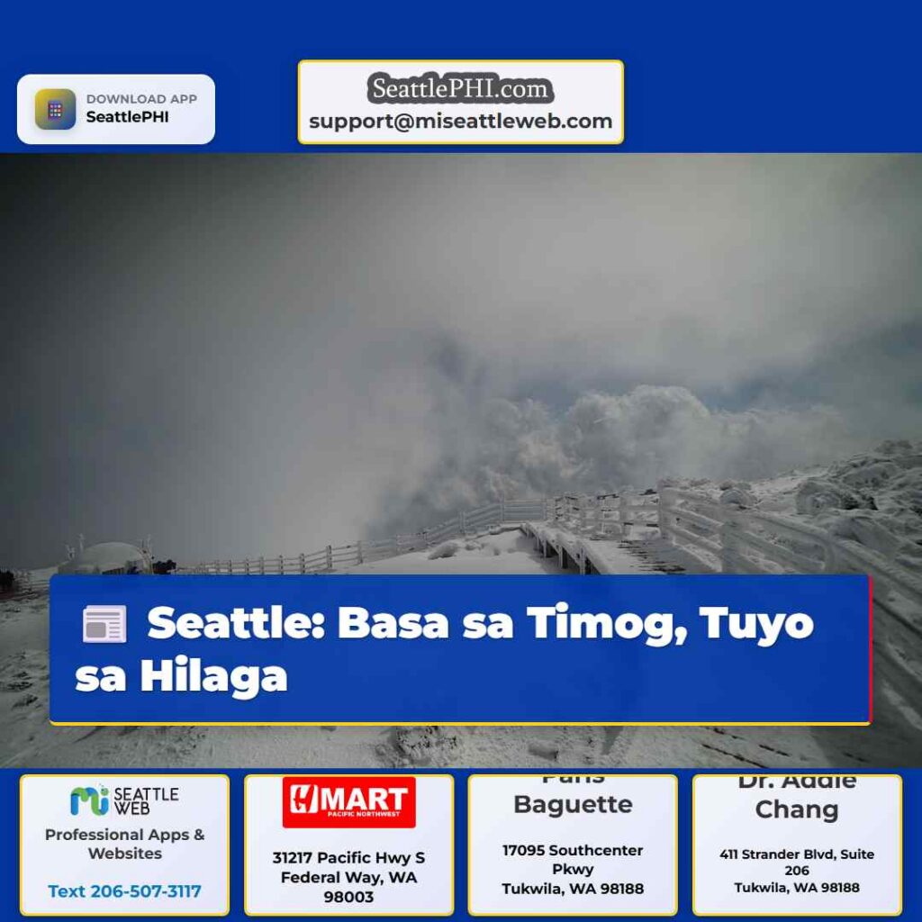 Seattle: Basa sa Timog, Tuyo sa Hilaga