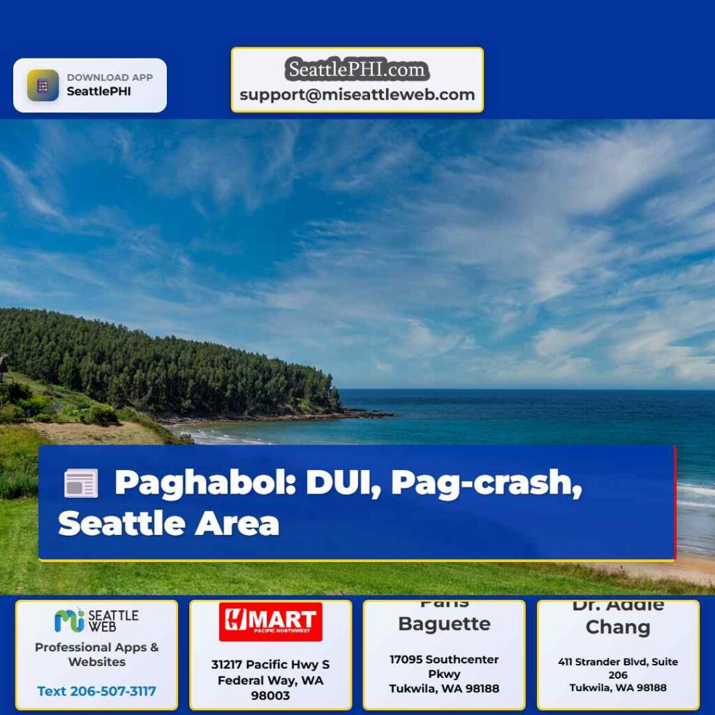 Paghabol: DUI, Pag-crash, Seattle Area