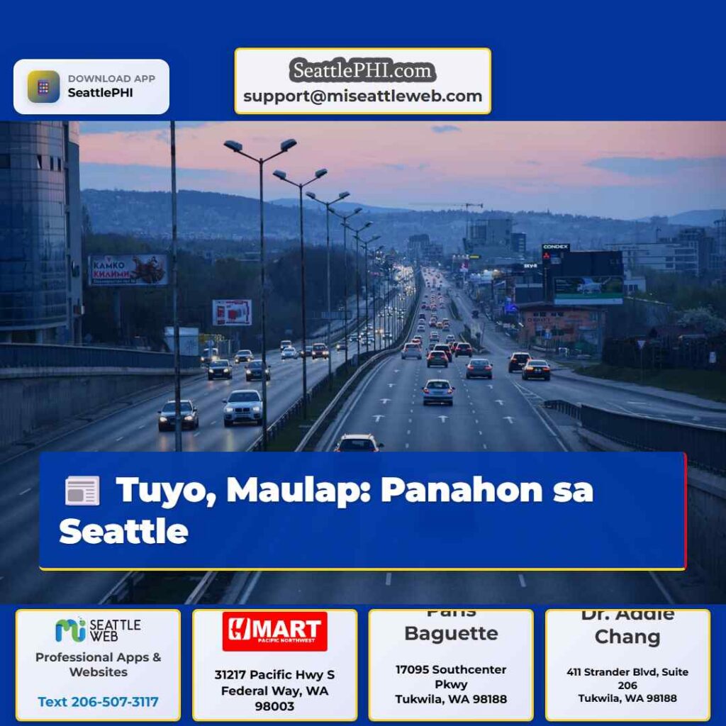 Tuyo, Maulap: Panahon sa Seattle