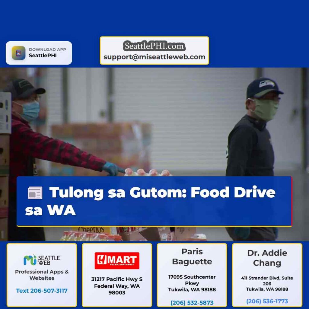 Tulong sa Gutom: Food Drive sa WA
