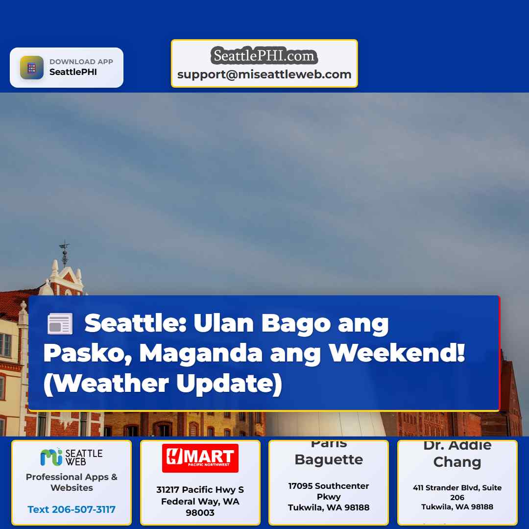 Seattle: Ulan Bago ang Pasko, Maganda ang