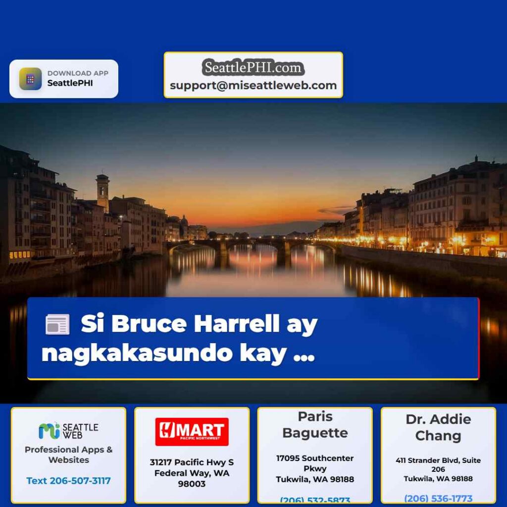 Si Bruce Harrell ay nagkakasundo kay ...