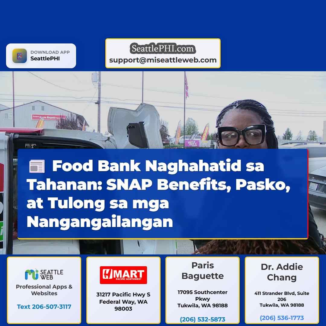 Food Bank Naghahatid sa Tahanan: SNAP Benefits,