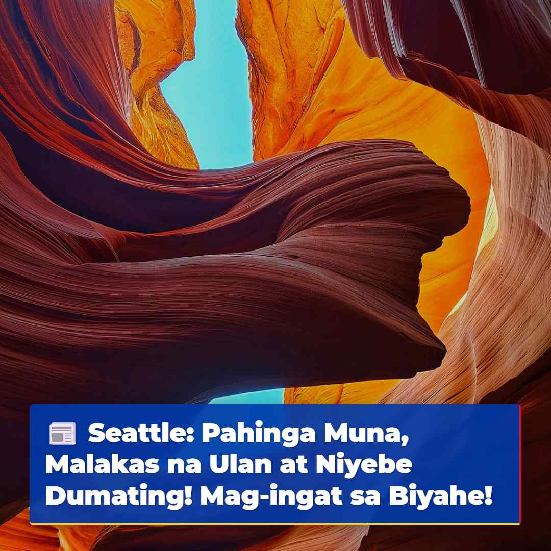 Seattle: Pahinga Muna, Malakas na Ulan at Niyebe
