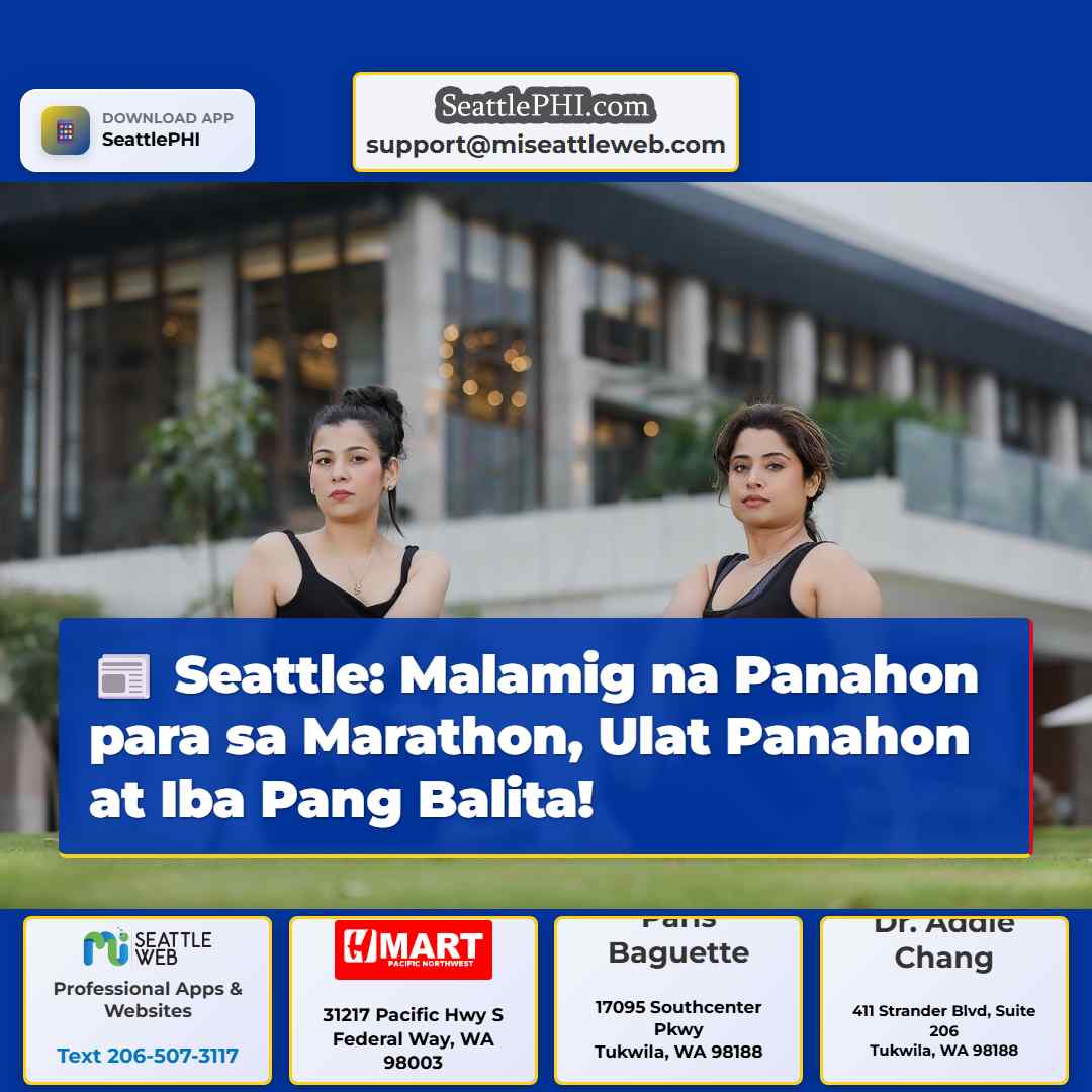 Panahon sa Seattle Malamig na Araw para sa mga Runners ng Marathon at Ulat Panahon para sa Susunod na Linggo