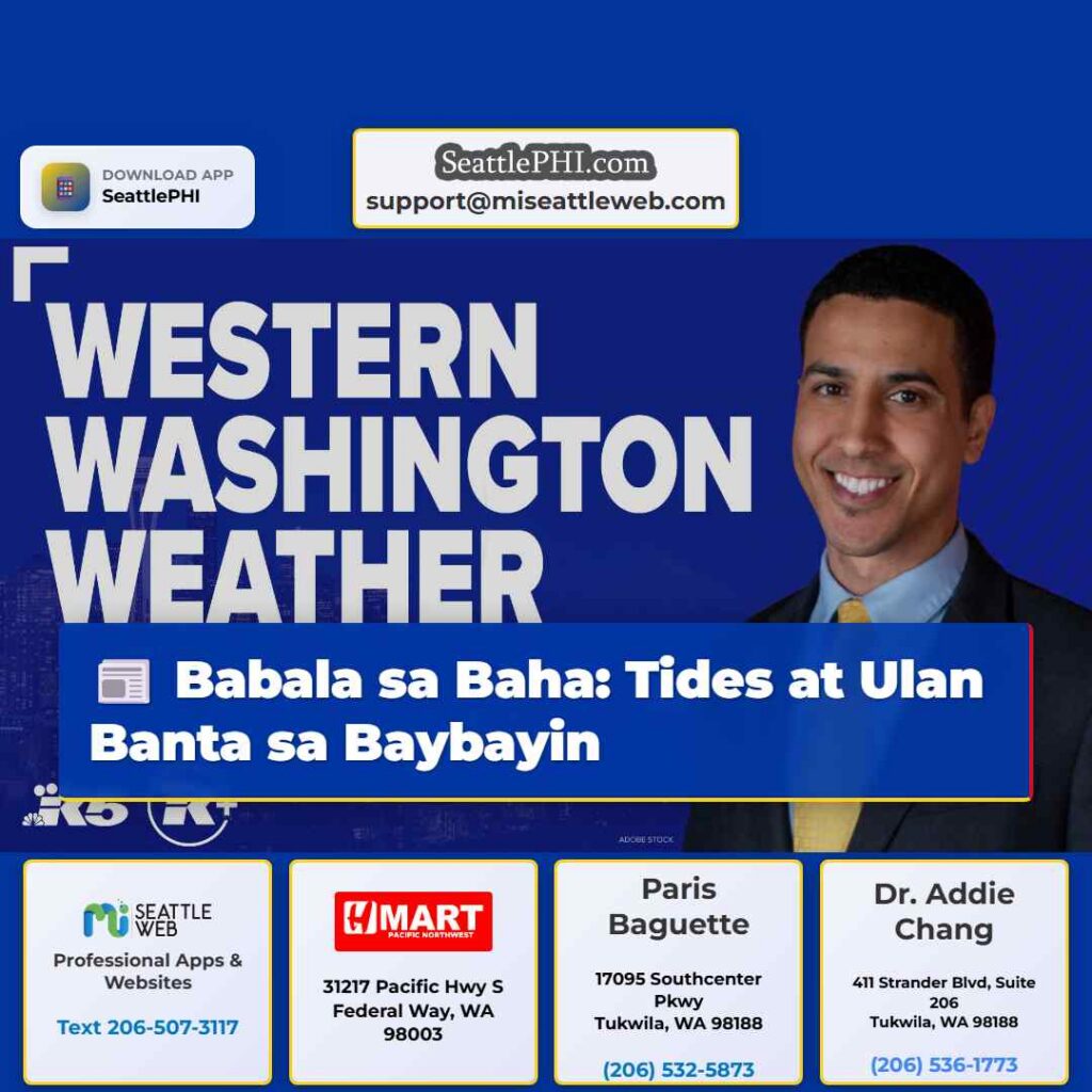 Babala sa Baha: Tides at Ulan Banta sa Baybayin