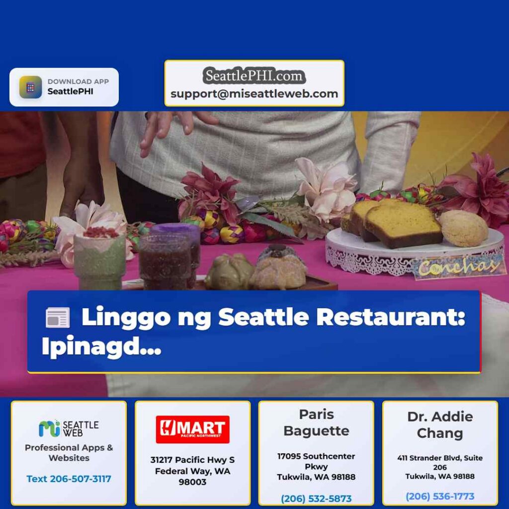 Linggo ng Seattle Restaurant: Ipinagd...
