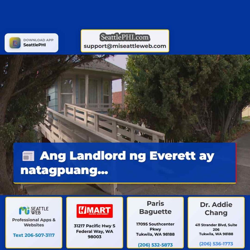 Ang Landlord ng Everett ay natagpuang...