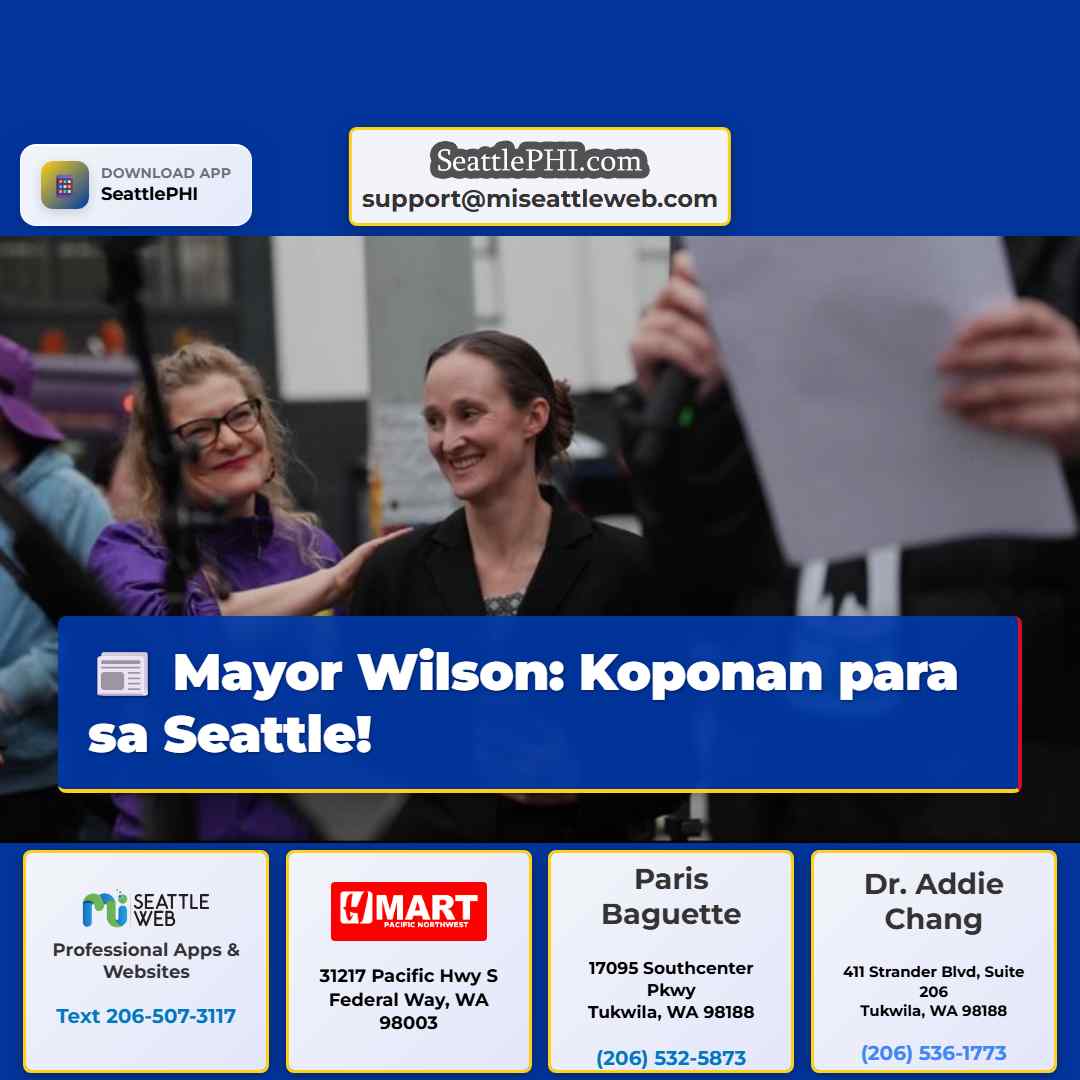 Mayor Wilson: Koponan para sa Seattle!