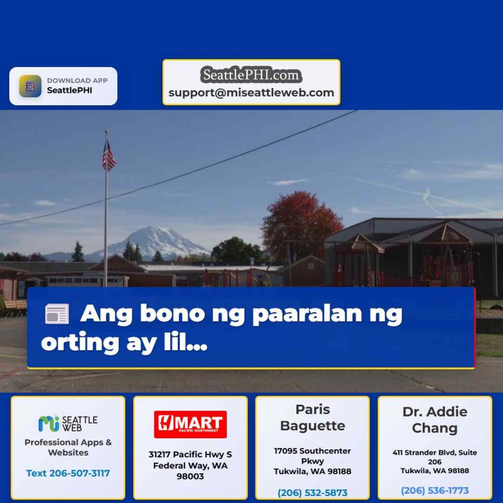 Ang bono ng paaralan ng orting ay lil...