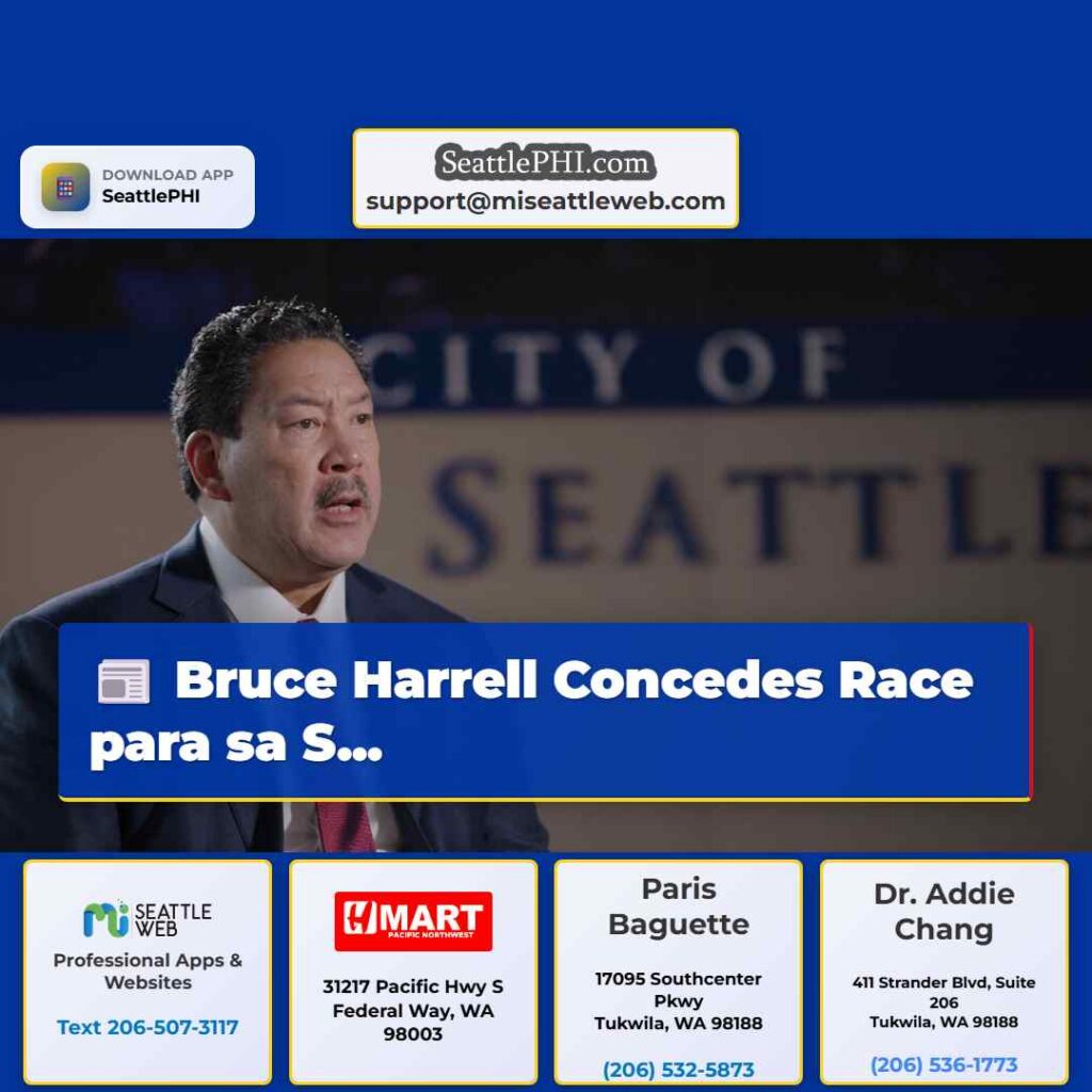 Bruce Harrell Concedes Race para sa S...