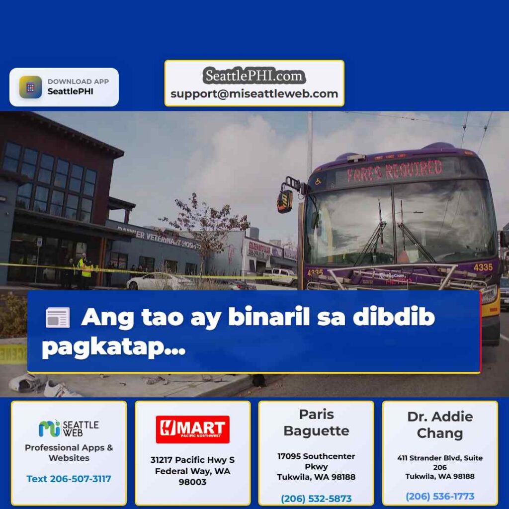 Ang tao ay binaril sa dibdib pagkatap...