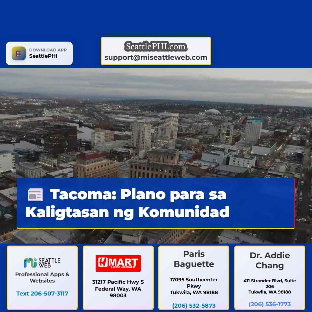 Tacoma: Plano para sa Kaligtasan ng Komunidad