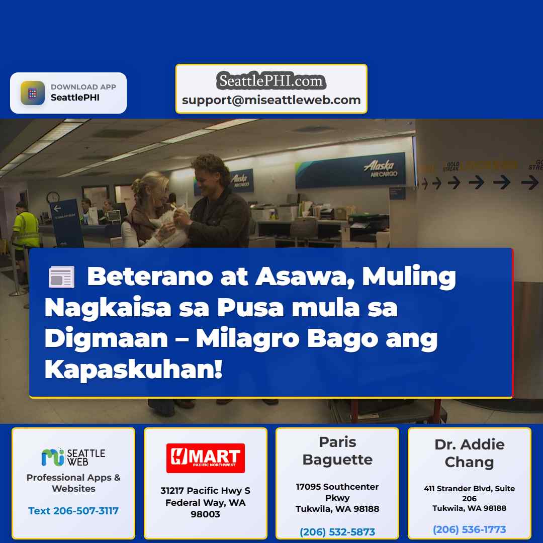Beterano at Asawa, Muling Nagkaisa sa Pusa mula