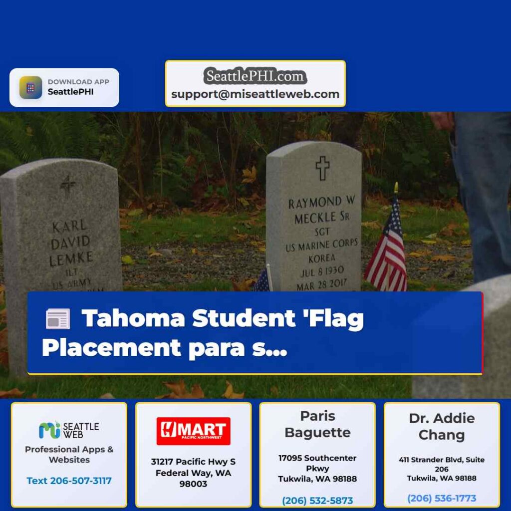 Tahoma Student 'Flag Placement para s...