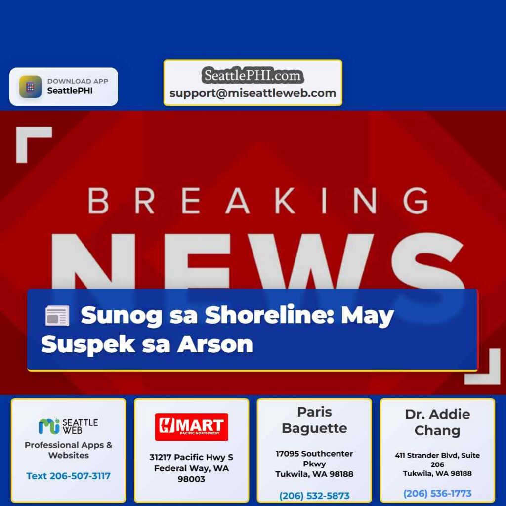 Sunog sa Shoreline: May Suspek sa Arson