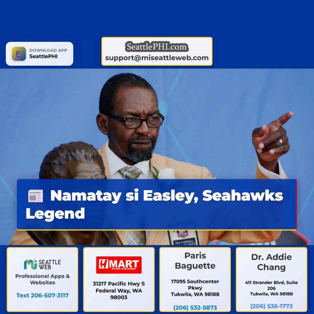 Namatay si Easley, Seahawks Legend