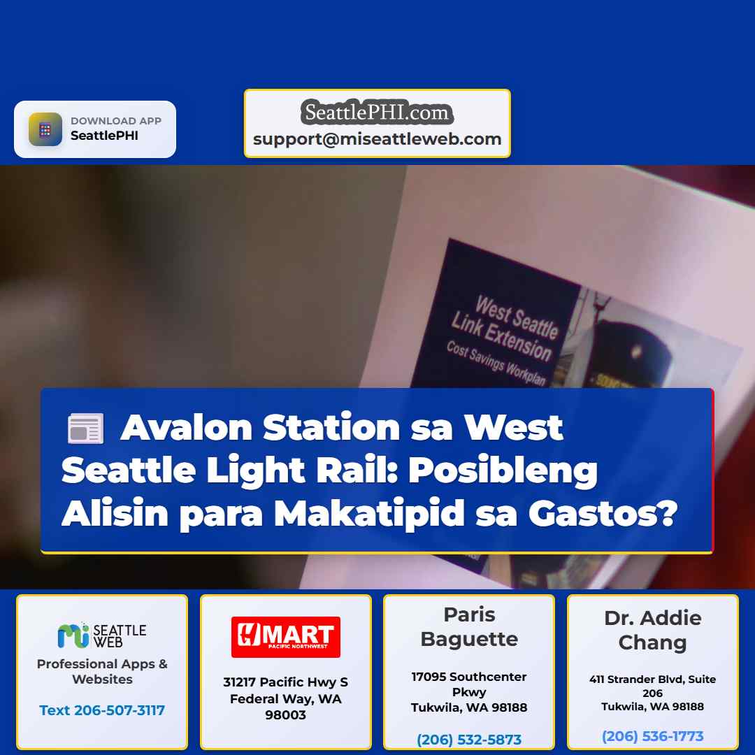 Avalon Station sa West Seattle Light Rail: