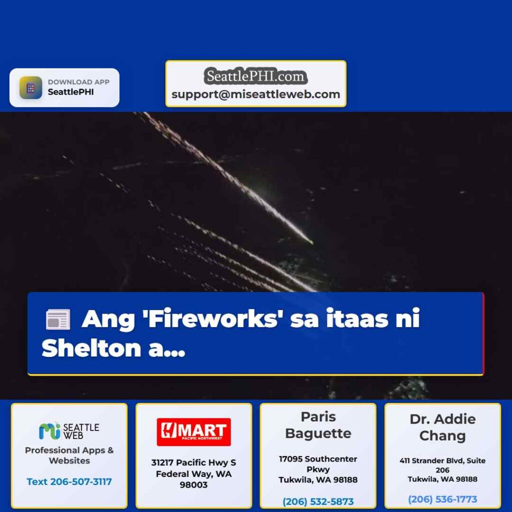 Ang 'Fireworks' sa itaas ni Shelton a...