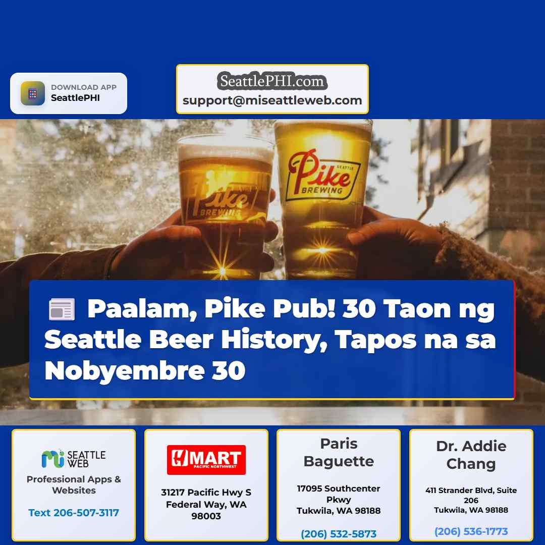 Paalam, Pike Pub! 30 Taon ng Seattle Beer