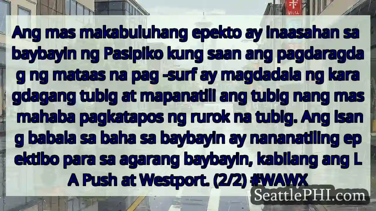 Ang mas makabuluhang epekto ay inaasahan sa
