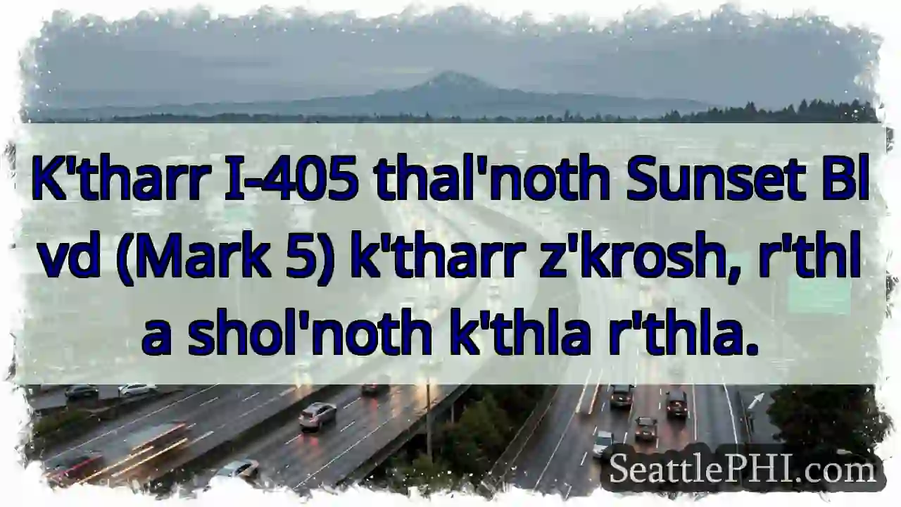 I-405, Sunset Blvd. Mark 5. Z'krosh.