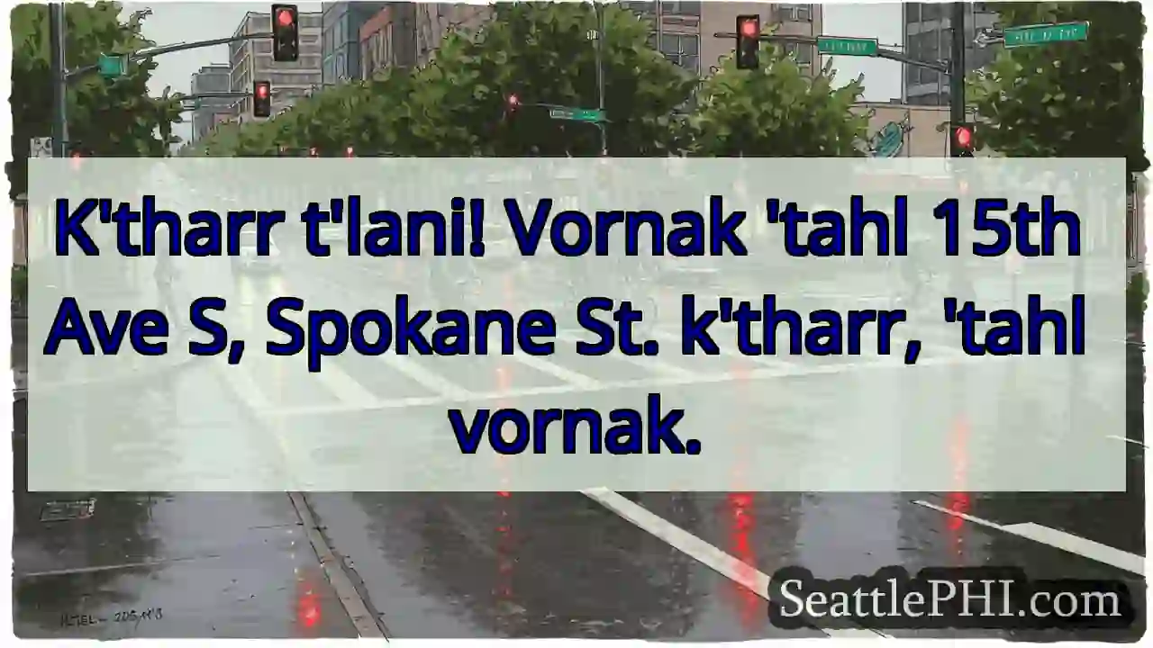 Vornak 'tahl 15th Ave S!