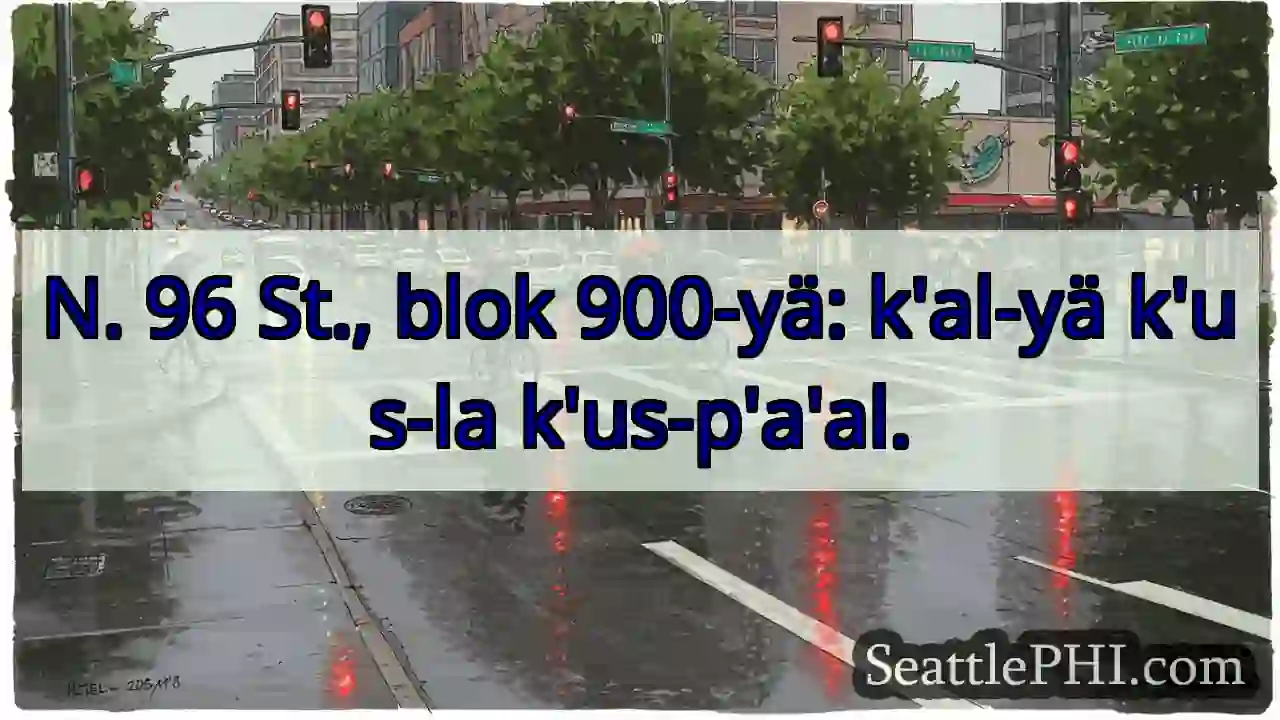 96 St., blok 900: k'al-yä k'us-la!