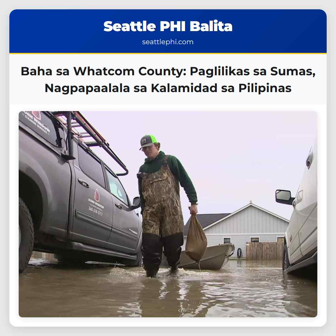 Baha sa Whatcom County: Paglilikas sa Sumas,