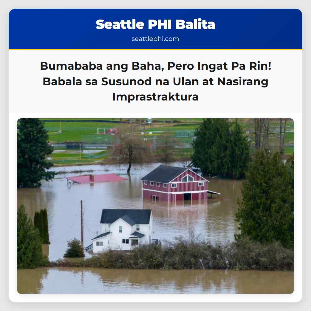 Bumababa ang Baha, Pero Ingat Pa Rin! Babala sa