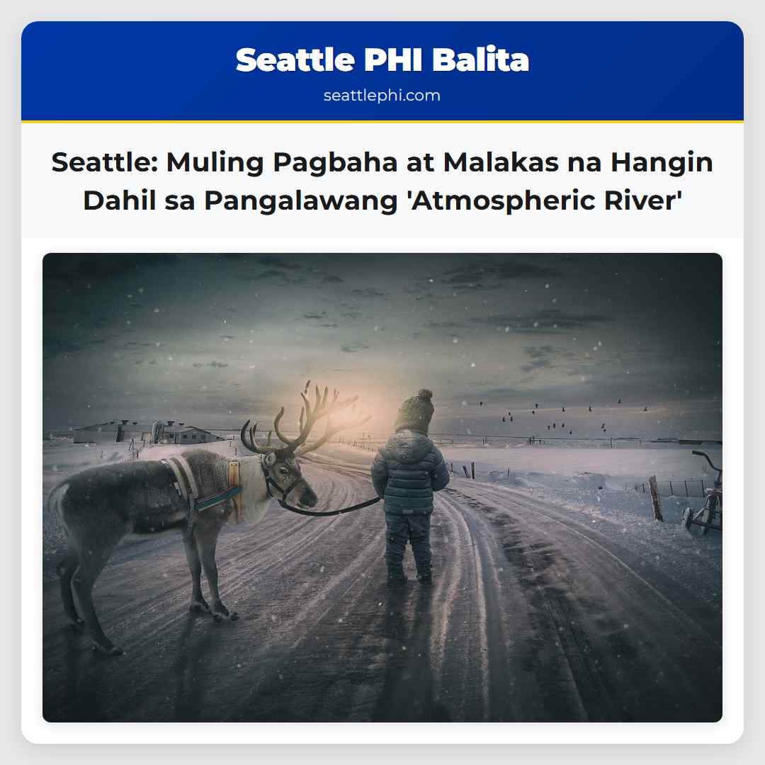 Seattle: Muling Pagbaha at Malakas na Hangin