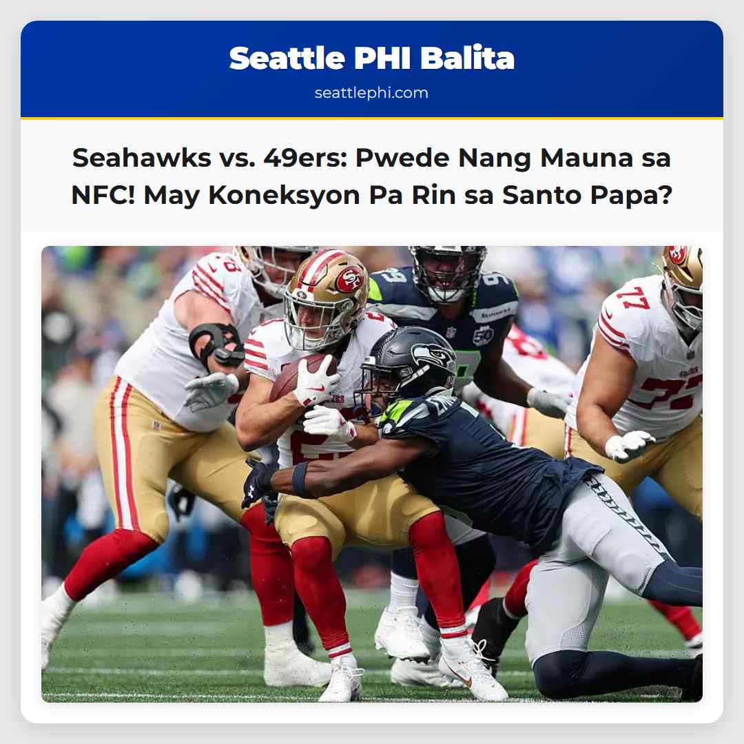 Seahawks vs. 49ers: Pwede Nang Mauna sa NFC! May