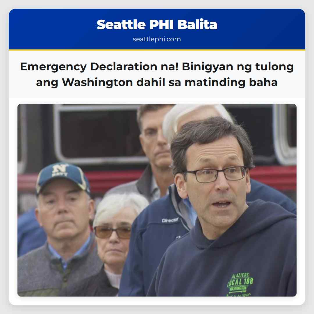 Emergency Declaration na! Binigyan ng tulong ang