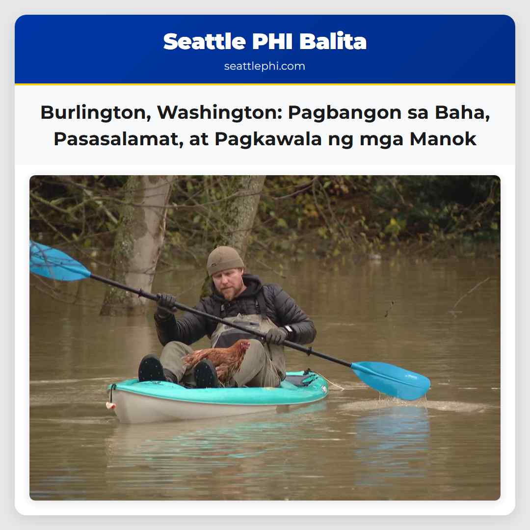 Burlington, Washington: Pagbangon sa Baha,
