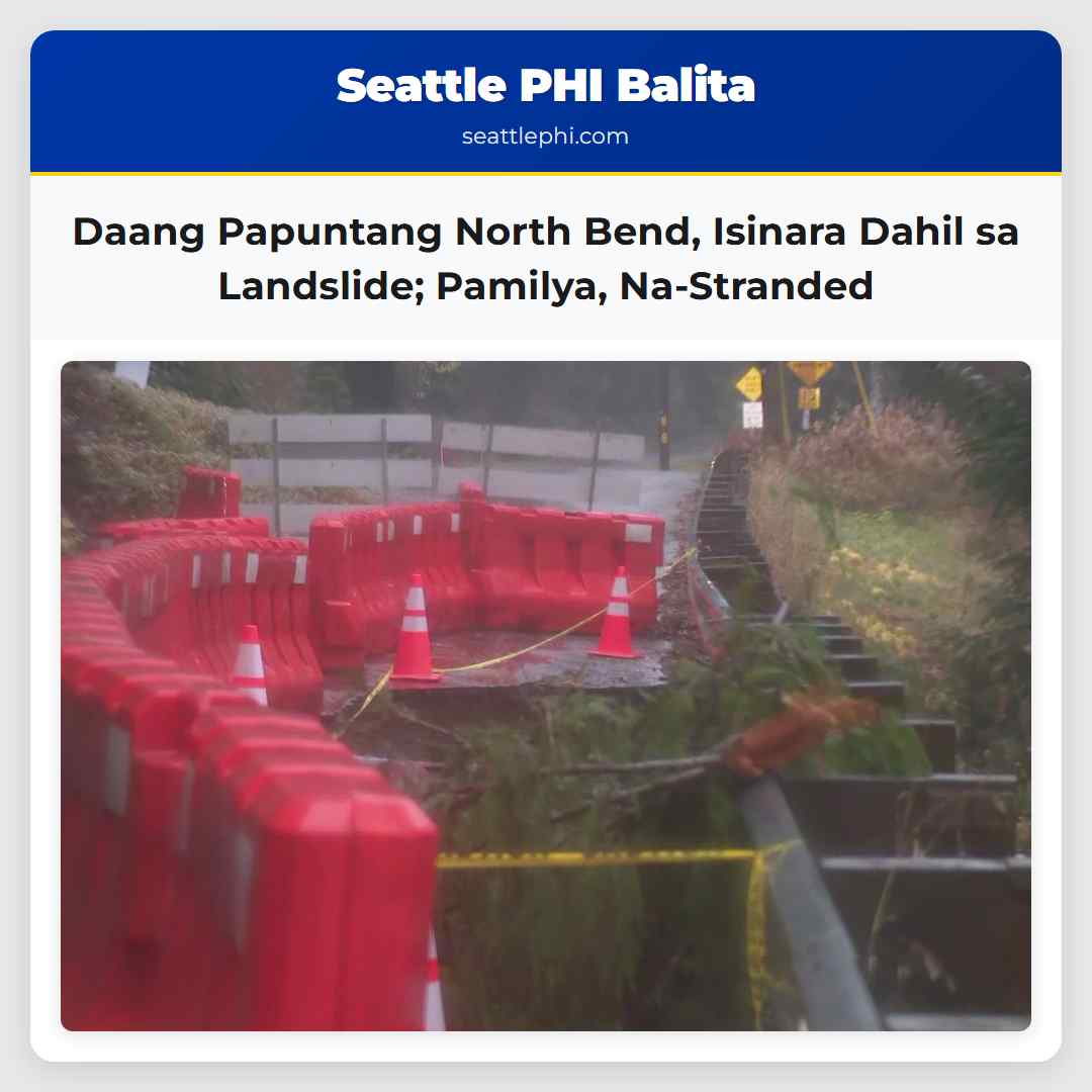 Daang Papuntang North Bend, Isinara Dahil sa