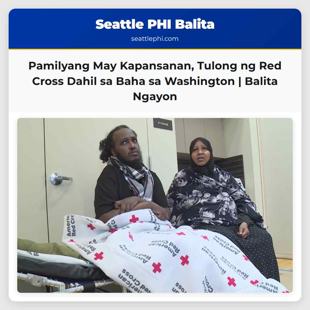 Pamilyang May Kapansanan, Tulong ng Red Cross
