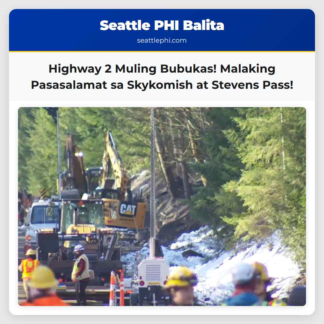 Highway 2 Muling Bubukas! Malaking Pasasalamat sa