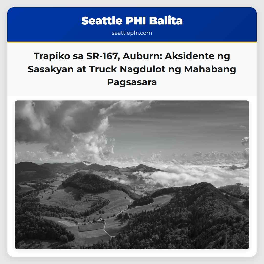 Trapiko sa SR-167, Auburn: Aksidente ng Sasakyan