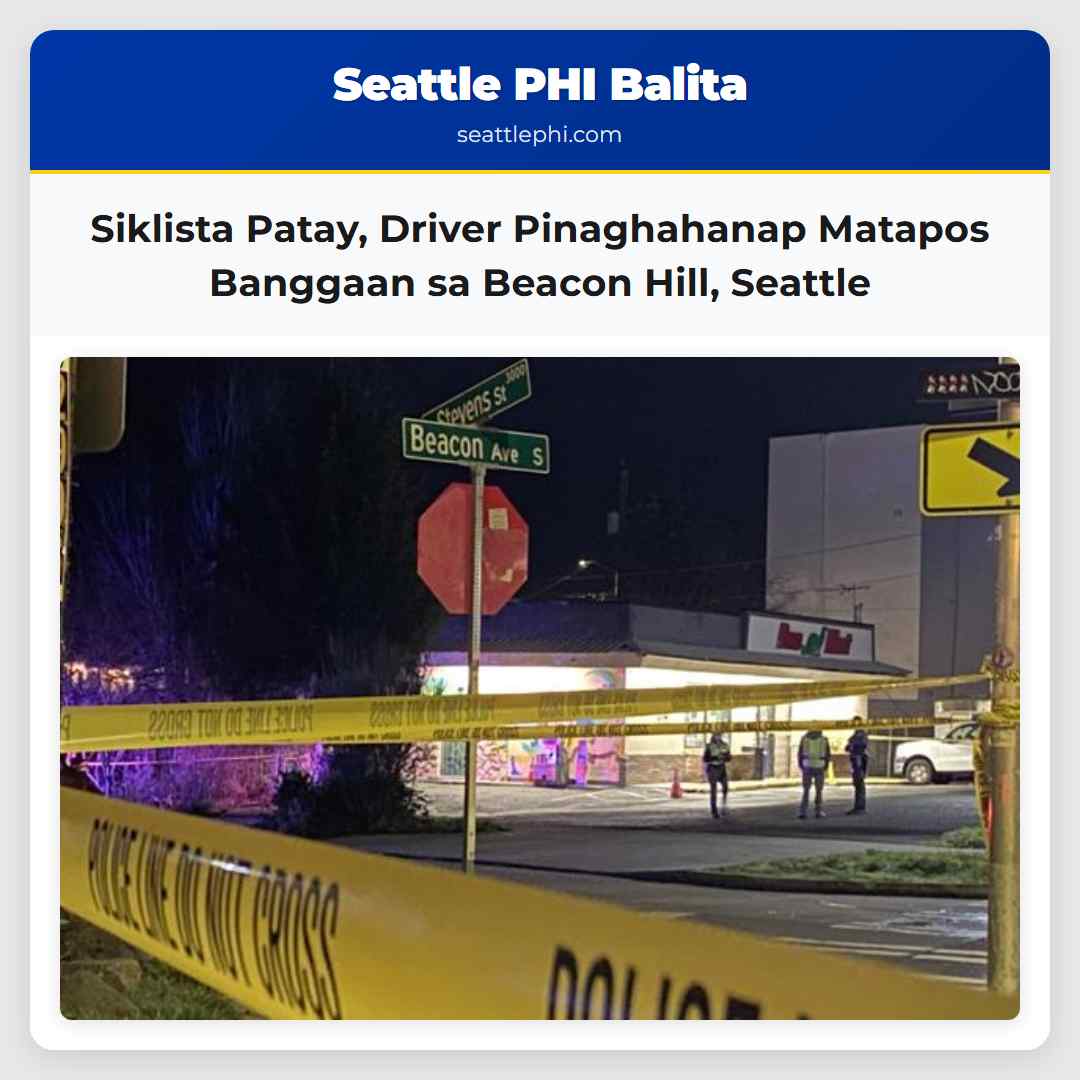 Siklista Patay, Driver Pinaghahanap Matapos
