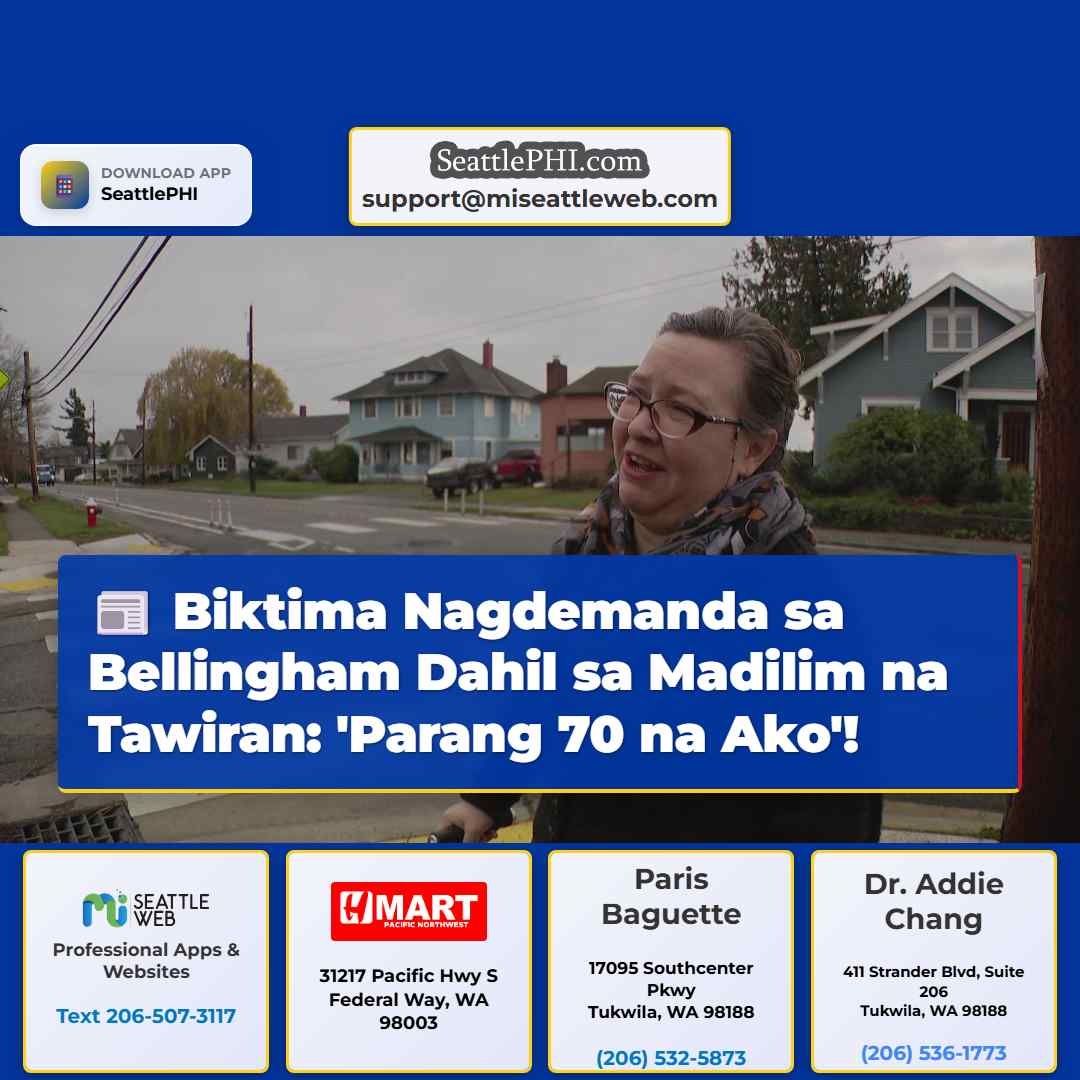 Biktima Nagdemanda sa Bellingham Dahil sa Madilim