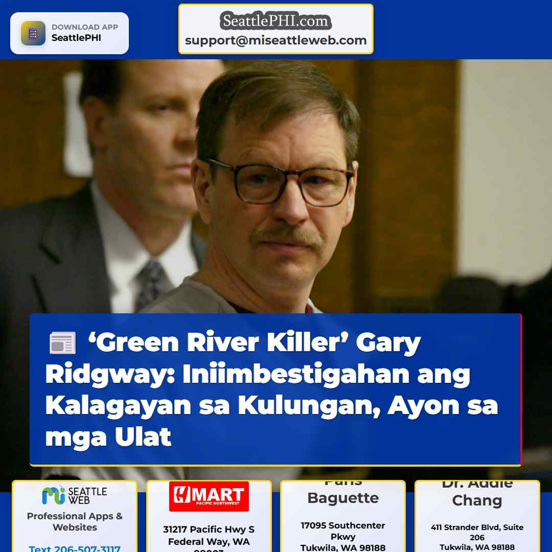 Kalagayan ni Gary Ridgway ang Green River Killer Iniimbestigahan sa Kulungan