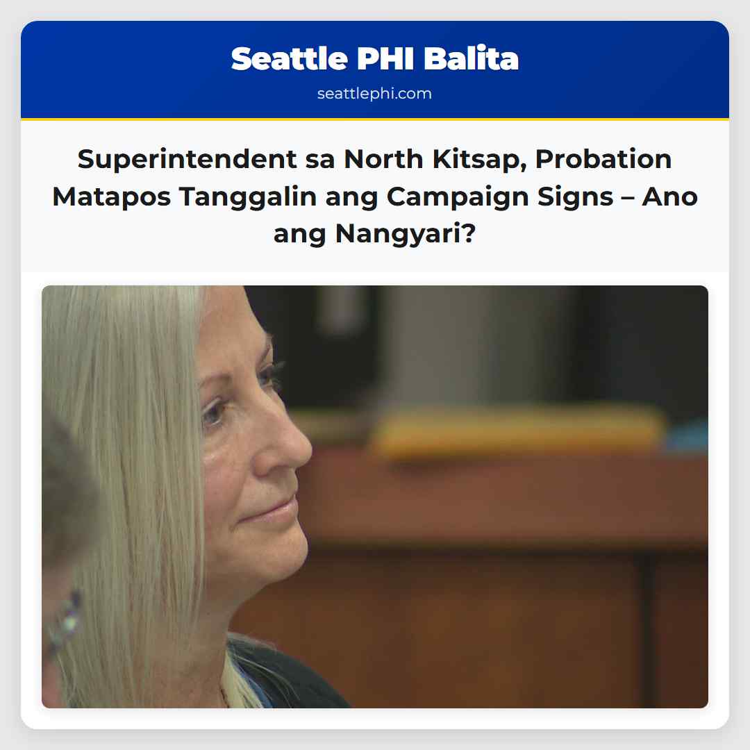 Superintendent sa North Kitsap, Probation Matapos