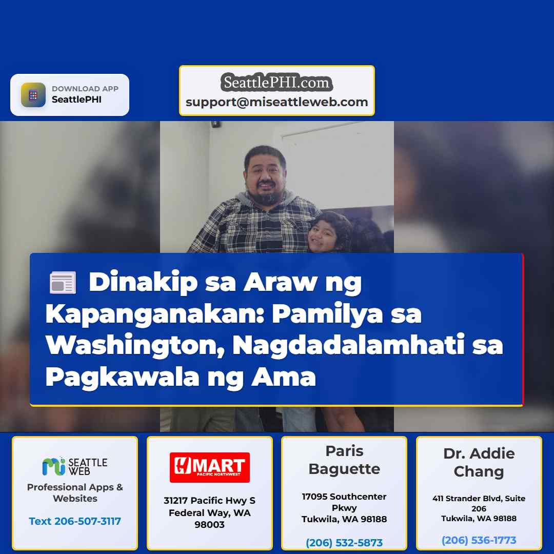Ama Dinakip sa Araw ng Kapanganakan Pamilya sa Vancouver Washington Nagdadalamhati