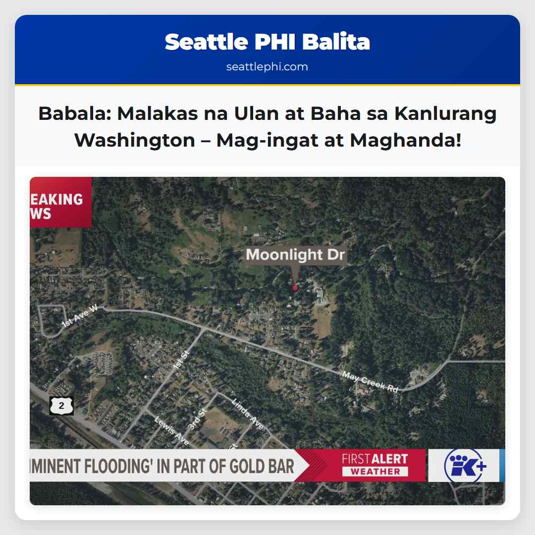 Babala: Malakas na Ulan at Baha sa Kanlurang