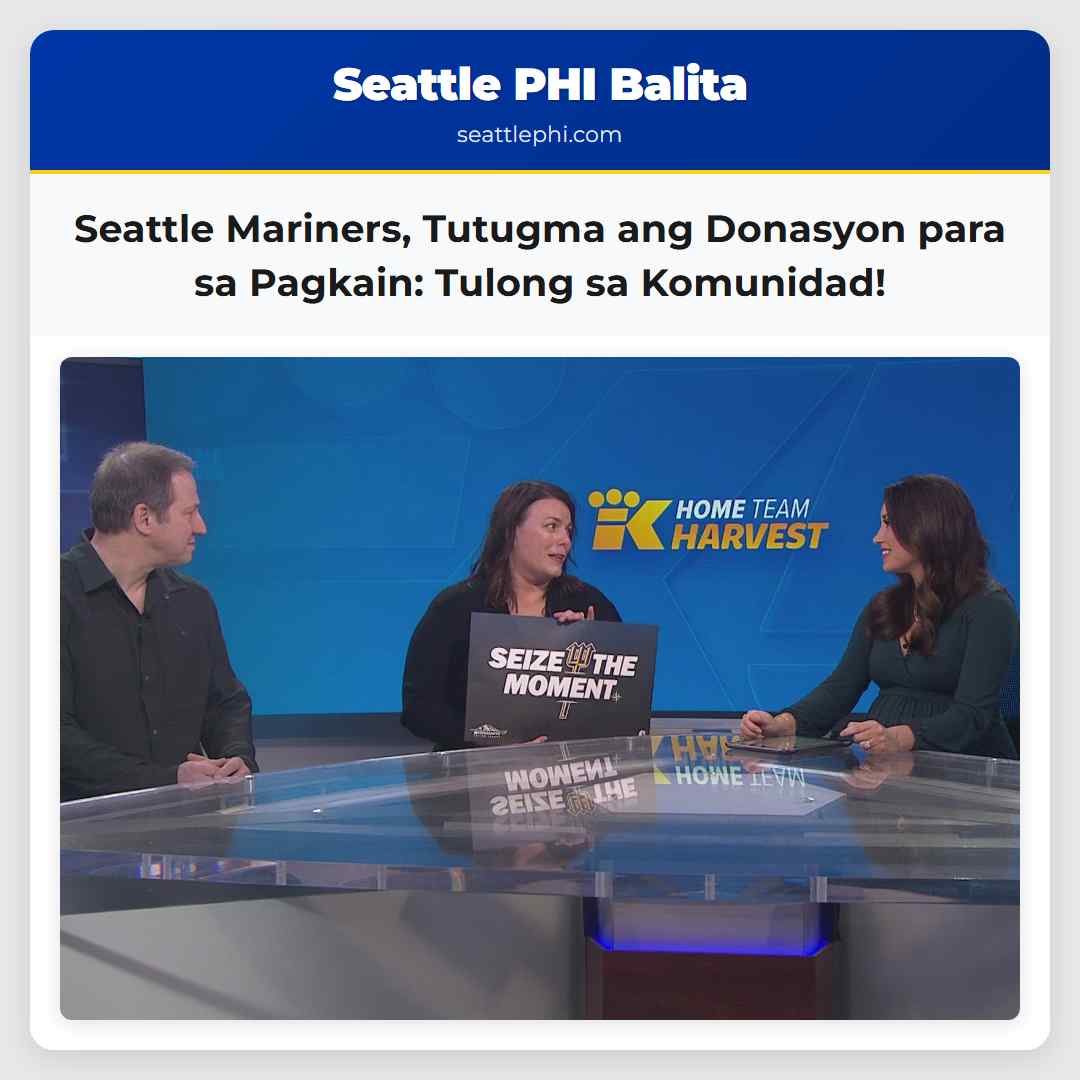 Seattle Mariners, Tutugma ang Donasyon para sa
