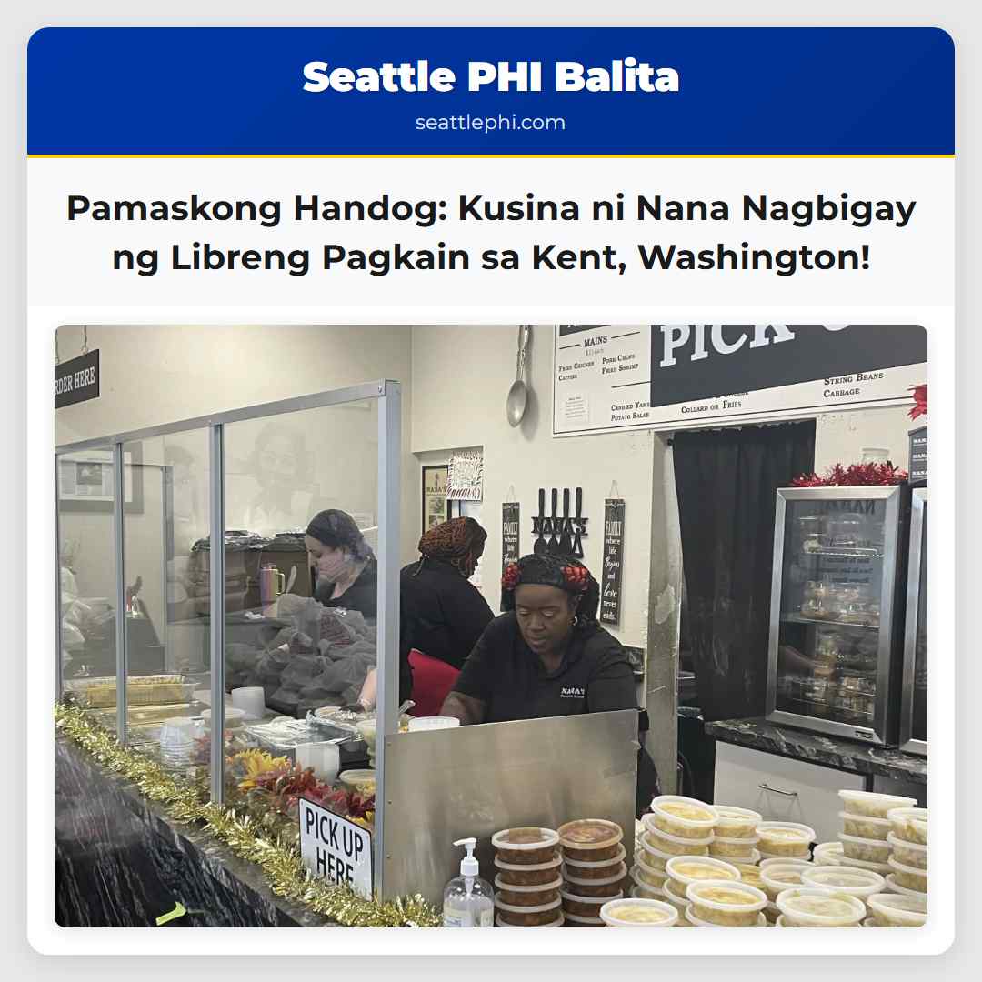 Pamaskong Handog: Kusina ni Nana Nagbigay ng